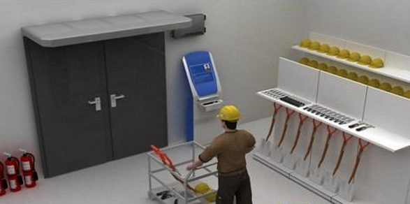 rfid資產管理模型系統結構圖